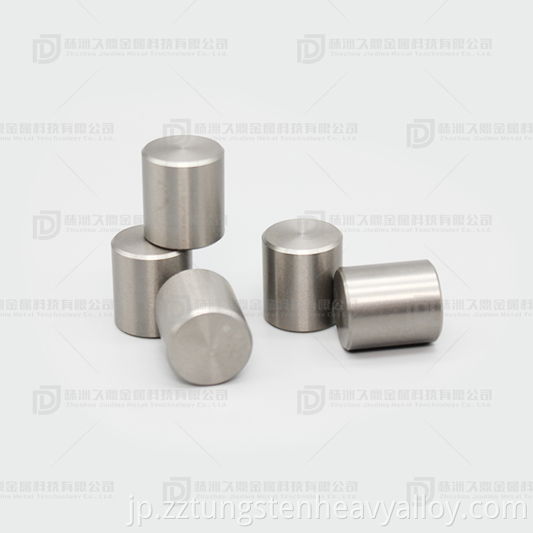 Tungsten Alloys Counterweight Cylinder